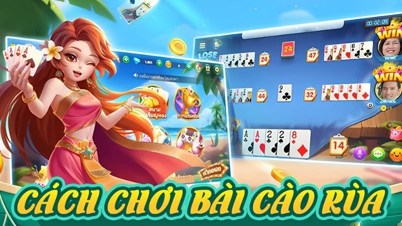 hướng dẫn luật chơi bài cào rùa