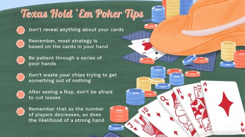 Mẹo chơi bài Poker Texas Hold’em