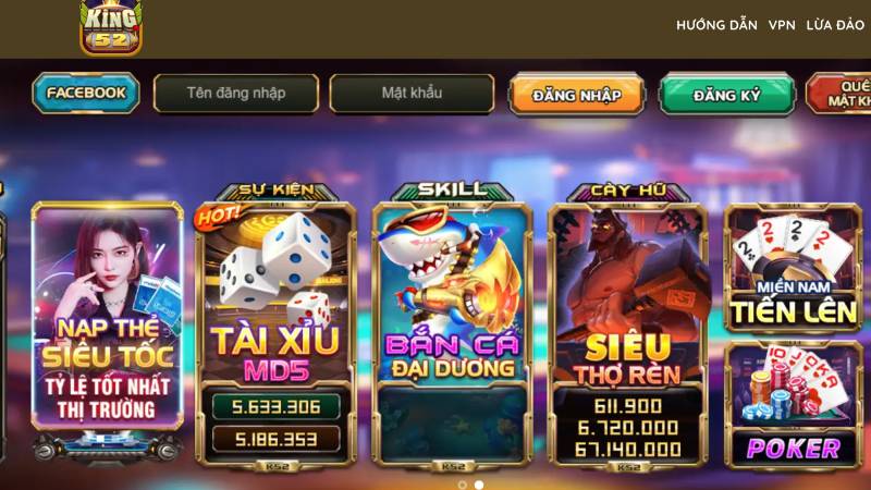 King 52 là cổng game an toàn nhất hiện nay