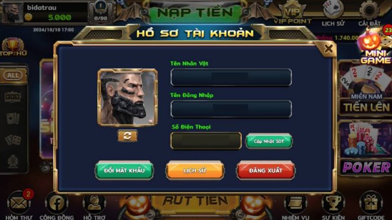 quy trình xác minh tài khoản khi chơi game bài đổi thưởng chi tiết 