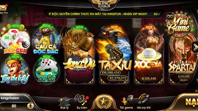 Cổng game Kingfun