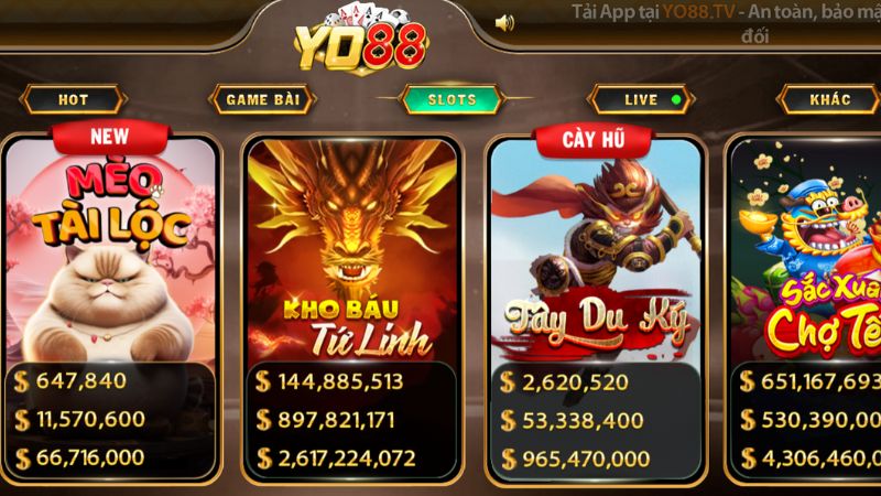 Cổng game Yo88 uy tín