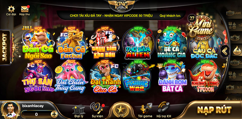 game bắn cá đổi thưởng online