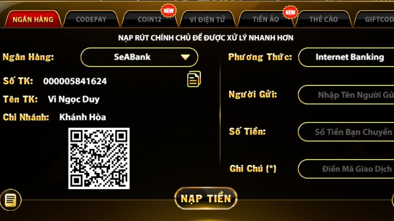 Nạp tiền Go88