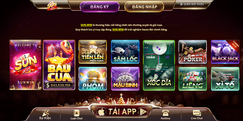 Game đánh bài đổi thưởng