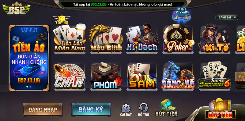 Game bài đổi thưởng trực tuyến